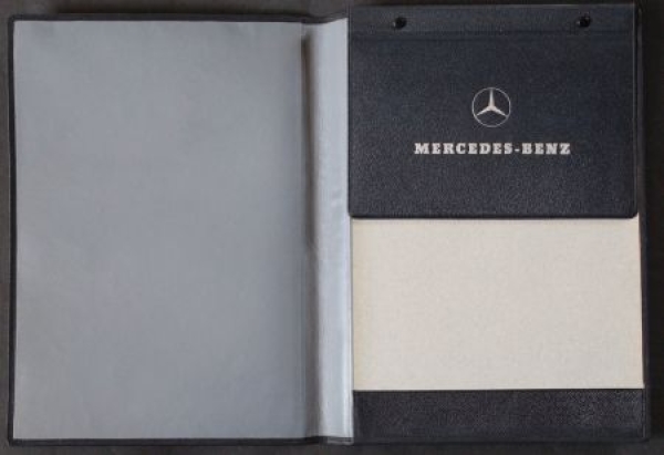 Mercedes-Benz Werbe-Mappe mit Logo 1958 (5723)